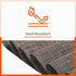 Woven PVC Table Mats / Placemats for Dining Table at Home (Sera - Set of 6)
